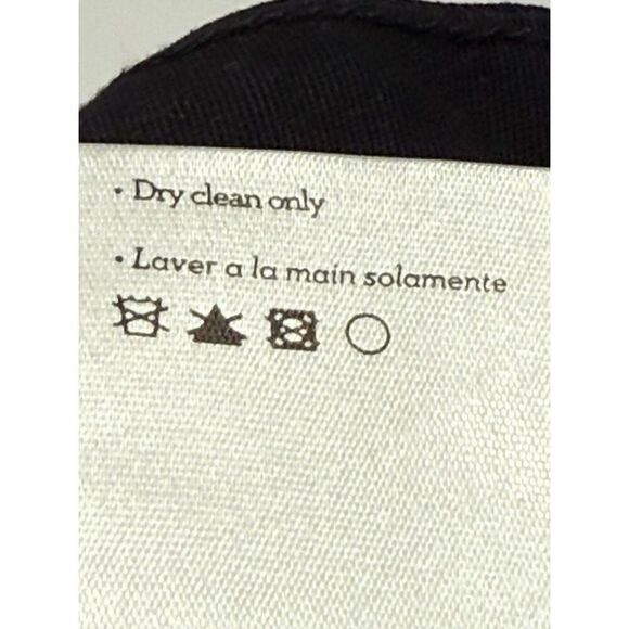 Paige Peg Leg Pandora Black Sheen Coated Jean Size 30 - Picture 8 of 13